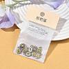 SHEGRACE Brass Micro Pave Cubic Zirconia Pendants XGRQ2O689-446C-P-6