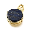 Brass Micro Pave Cubic Zirconia Pendants KK-S523-16G-C-2