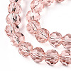 Glass Beads Strands EGLA-J042-6mm-23-2