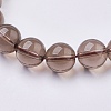 Smoky Quartz Beads Strands X-G-C076-6mm-4-3