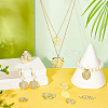   Monstera Leaf Pendant Sets DIY-PH0013-15-4