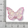 Spray Painted Resin Decoden Cabochons RESI-C045-07E-3