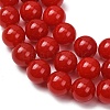Natural Malaysia Jade Beads Strands G-L645-C01-14mm-16-7