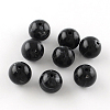 Round Imitation Gemstone Acrylic Beads OACR-R029-6mm-01-1