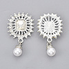 Alloy Cabochons RB-S066-11S-2