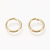 Brass Open Jump Ring KK-L006-017C-G-1