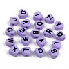 Opaque Acrylic Enamel Beads MACR-S273-37E-1