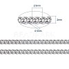 Brass Twisted Chains CHC-S095-P-NF-6