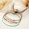 Glass Bead Bracelet Sets for Women PH1817-2