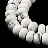 Synthetic Howlite Beads Strands G-K340-B06-02-3