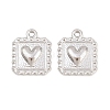 Valentine's Day 304 Stainless Steel Pendants STAS-F366-05P-1
