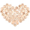 Round Unfinished Wood Beads WOOD-PH0008-12-1