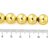 Synthetic Magnetic Hematite Beads Strands G-M095-B01-01G-2