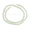 Baking Paint Electroplated Synthetic Non-magnetic Hematite Beads Strands G-H072-A01-01D-2