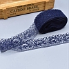 Non-Elastic Polyester Lace Trim Ribbon OCOR-WH0033-62F-1