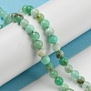 Natural Chrysoprase Beads Strands G-P503-4MM-03-2
