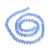 Electroplate Glass Beads Strands EGLA-A034-T8mm-L04-2