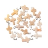 Natural Yellow Aventurine Pendants G-PW0006-02P-15-1