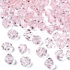 Faceted Bicone Imitation Crystallized Crystal Glass Beads X-G22QS152-1