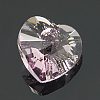 Austrian Crystal Heart Pendants X-SWAR-6228-10mm-3