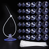 100Pcs Transparent PVC Suckers PVC-GO0001-01-1