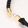 Nylon Cord Bracelet Making MAK-S058-01G-3