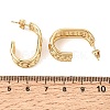201 Stainless Steel Stud Earrings SA-CBA4A0D-07G-5