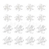 40Pcs 2 Styles Plastic Bead Caps KY-TA0001-67-2