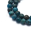 Natural Apatite Beads Strands X-G-F591-01-6mm-3