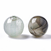 Transparent Crackle Acrylic Beads CACR-N003-04D-02-2