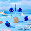 Brass Dangle Earring EJEW-TAC00021-6