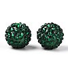 Transparent Resin Rhinestone Graduated Beads RESI-S314-18x20-03-2