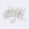 925 Sterling Silver Saw Cut Open Jump Rings STER-F036-02S-0.6x6mm-1