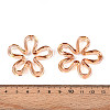 Plated UV Acrylic Beads TACR-S161-04D-4