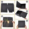 8Pcs Square Folding Kraft Paper Mailer Boxes CON-CP0001-018B-6