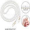 Acrylic Imitation Pearl Bag Strap FIND-WH0046-05G-2