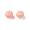 Opaque Striped Acrylic Beads LS-MACR-S373-27A-08-2