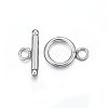 201 Stainless Steel Toggle Clasps STAS-F174-02P-A-2