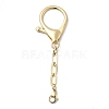 304 Stainless Steel & Alloy Lobster Claw Clasps STAS-L306-01G-1