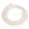 Transparent Painted Glass Beads Strands DGLA-A034-T1mm-A25-5