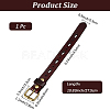 Alloy Cowhide Cord Bracelets for Women Men BJEW-WH20007-15A-2