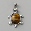 Natural Tiger Eye Pendants G-WH0030-46F-1