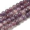 Natural Plum Blossom Tourmaline Beads Strands G-I355-01A-02-2