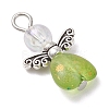 Transparent Acrylic Pendants PALLOY-JF04251-4