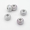 Rondelle Handmade Porcelain Large Hole European Beads OPDL-M009-05-1