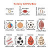 DIY Sports Themed Pendants Jewelry Making Finding Kits DIY-PJ0001-35-4