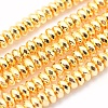 Electroplate Non-magnetic Synthetic Hematite Beads Strands G-L485-06B-G-1