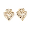 Iron Crystal Rhinestone Pendants IFIN-TAC0002-30-1