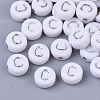 Plating Acrylic Beads PACR-R243-04C-1
