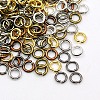 Brass Open Jump Rings JRC7MM-AB-NF-1